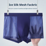 Cool Knitted Fabric Mesh Shorts Adult Men'S Boxers Knitted Fabric Boxers Men's Comfortable Boxer Underwear - V.I.P Digital Presence