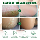 Crema para talones agrietados, reparadora, exfoliante, antiagrietante e hidratante.