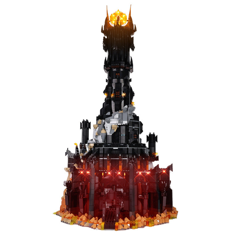 Suitable for LEGO 10333 Lord of the Rings Baladu Black Tower LED building blocks toy lighting fixtures light sets - V.I.P Digital Presence