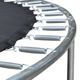 14FT Trampoline for Adults & Kids with Basketball Hoop, Outdoor Trampolines w/Ladder and Safety Enclosure Net for Kids and Adult - V.I.P Digital Presence