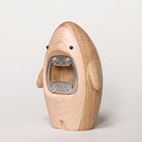 Solid wood shark beer bottle opener creative personality cute screwdriver desktop decoration home cartoon bottle opener decoration - V.I.P Digital Presence
