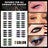 New Glitter Self-Adhesive Eyeliner Eyeshadow Sticker Double Eyelid False Eyelashes Waterproof Party Eye Makeup Sticker - V.I.P Digital Presence