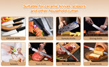 Electric Knife Sharpener, Professional Knife Sharpener for Home, Stages for Kitchen Knives Quick Sharpening & Polishing - V.I.P Digital Presence