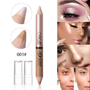 Meinuo New One-Stroke Dual-Use Double-Headed Shading Pen High-Gloss Pen Wood Can Be Sharpened - V.I.P Digital Presence