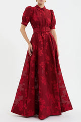 Elegant French Style Dress Vintage Charm Fashion Fitted Long Dress - V.I.P Digital Presence
