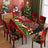 Christmas tablecloth, holiday decoration, elastic chair cover, household dining table, waterproof and dustproof tablecloth, fabric decorative tablecloth - V.I.P Digital Presence