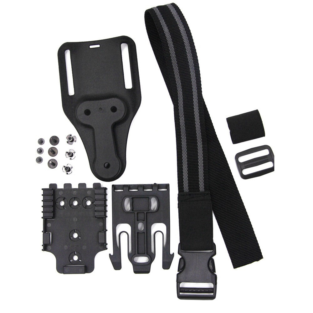 FMA Quick Release Waist Panel 3-piece Leg Hanging Sofa Lilan Outdoor Tactical Handgun Cover Quick Separation System - V.I.P Digital Presence