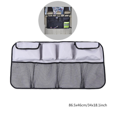 Car Rear Seat Back Storage Bag Multi Hanging Nets Pocket Trunk Bag Organizer Auto Stowing Tidying Interior Accessories Supplies - V.I.P Digital Presence