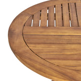 Acacia Wood 70" Dining Table - V.I.P Digital Presence