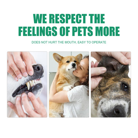 Pet Tooth Cleaning Finger Set Dog Cat Cleaning Tartar Stone Oral Cleaning Care - V.I.P Digital Presence