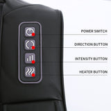 LUYAO LY-580A+1 shiatsu deep kneading heated Neck shoulder back body massager massage belt shawl massage machine - V.I.P Digital Presence