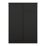 Multi-functional Hall Tree with Storage Shelves Drawers and Cabinet, Elegant Hallway Shoe Cabinet with Bench Modern Black - V.I.P Digital Presence