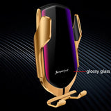 Car Wireless Charger Holder for iPhone X XS XR 8 Plus Mount 10W Qi Fast Charging Auto Clamp Wireless Car Phone Charger Suction - V.I.P Digital Presence