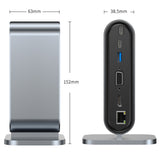 12 in one docking station Typec vertical multi interface suitable for Apple, Huawei, Mac docking stations - V.I.P Digital Presence