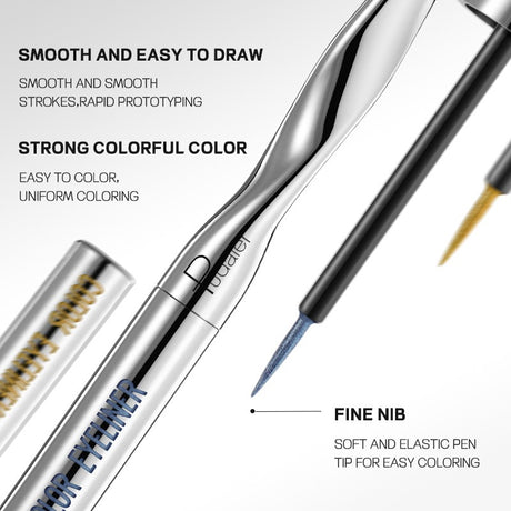 Makeup Pudaier eyeliner long-lasting waterproof eyeliner pen ultra-fine color liquid eyeliner - V.I.P Digital Presence