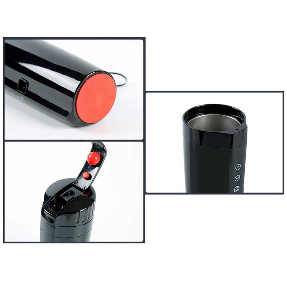 70W Real-time Temperature Vehicle Heating Cup 12V 24V Waterproof Stainless Steel Car Kettle Water Heater Car Mug Travel Kettle - V.I.P Digital Presence