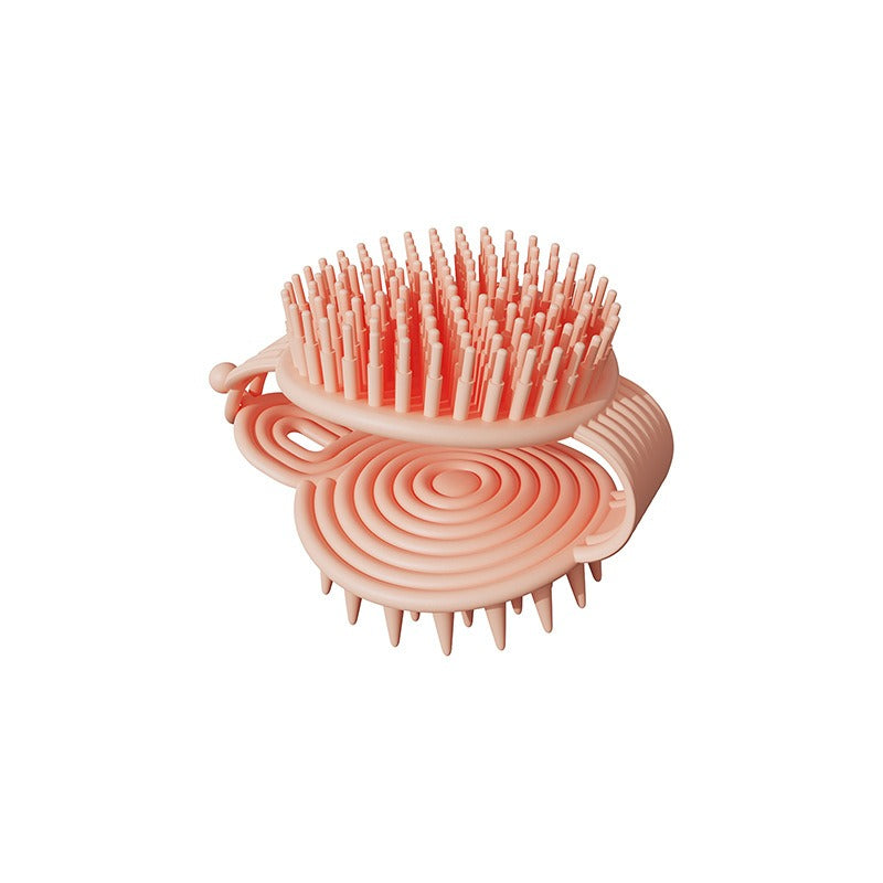 Soft adhesive double-sided hair brush massager for adults and children hair brush for gods bathroom shower brush head massage - V.I.P Digital Presence