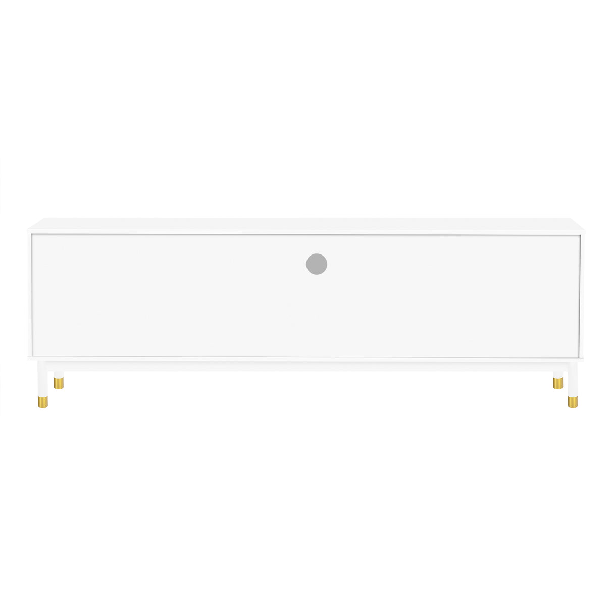 U-Can TV Stand for 75+ Inch TV Entertainment Center TV Media Console Table Modern TV Stand - V.I.P Digital Presence