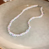 Titanium Steel Rice Bead Necklace - V.I.P Digital Presence