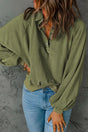 Half Snap Long Sleeve Sweatshirt - V.I.P Digital Presence