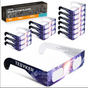 10 Pack Solar Eclipse Glasses ISO 12312-2:2015(E) & CE Certified 2015 Approved Safe Shades for Direct Solar Eclipse Viewing Dire - V.I.P Digital Presence