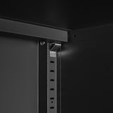 Steel storage cabinet, double door miscellaneous storage cabinet, 2 movable partitions - V.I.P Digital Presence