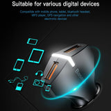 Baseus  Charge 3.0 Car Charger 5V3A Dual USB Port QC3.0 Quick Charger Mobile Phone Fast Charging Charger 2 USB Car-Charger - V.I.P Digital Presence
