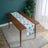 Jacquard table flag small fish green contrasting color dining table fabric holiday coffee table bed flag TV cabinet - V.I.P Digital Presence