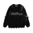 Trendy Lazy Crochet Hole Sweater Men's Round Neck Knitwear Loose Long Sleeve Casual Pullover - V.I.P Digital Presence