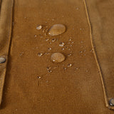 Long heavy-duty waxed canvas tool apron, carpenter apron, carpenter apron, carpenter waterproof 18 ounces - V.I.P Digital Presence