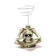 Skeleton air pineapple bracket ornament resin home courtyard ghost head - V.I.P Digital Presence