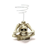 Skeleton air pineapple bracket ornament resin home courtyard ghost head - V.I.P Digital Presence