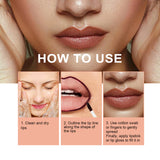 Peel Lip Liner, Outline Lip Shape Lip Color Waterproof Non-Smudging Peel Lip Liner Lip Brush - V.I.P Digital Presence