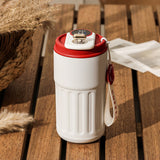 New coffee cup 316 stainless steel thermos cup high value men and women double layer water cup portable accompanying cup - V.I.P Digital Presence