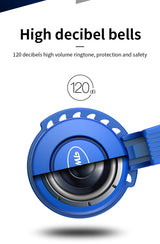 Timbre de bicicleta Twooc, bocina eléctrica para scooter, carga USB, equipo de ciclismo