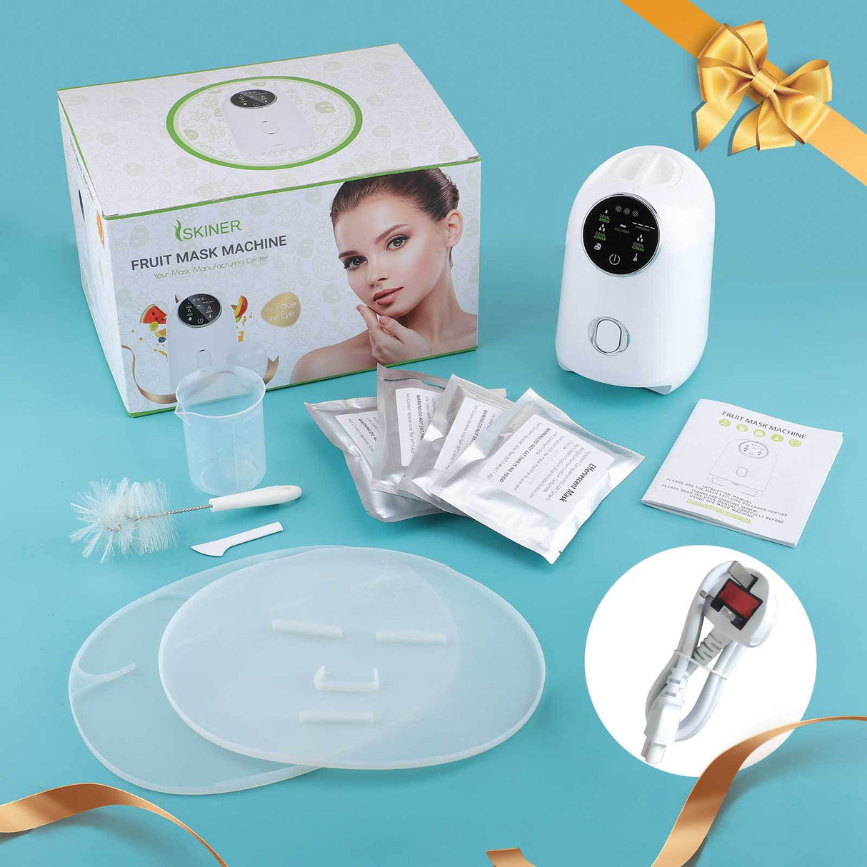 Smart LCD Touch Screen Fruit And Vegetable Mask Machine DIY Homemade Home Moisturizing Mask Machine Beauty Instrument - V.I.P Digital Presence