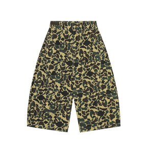 Camouflage Tiger Pattern Work Shorts Men's European and American Trendy Design Embroidered Letter Knife Loose Casual Five-Point Pants - V.I.P Digital Presence