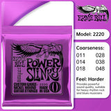 6 sets of Ernie Ball Slinky guitar strings (models 2003, 2215, 2223, 2221, nickel - wound) for electric & acoustic guitars - V.I.P Digital Presence