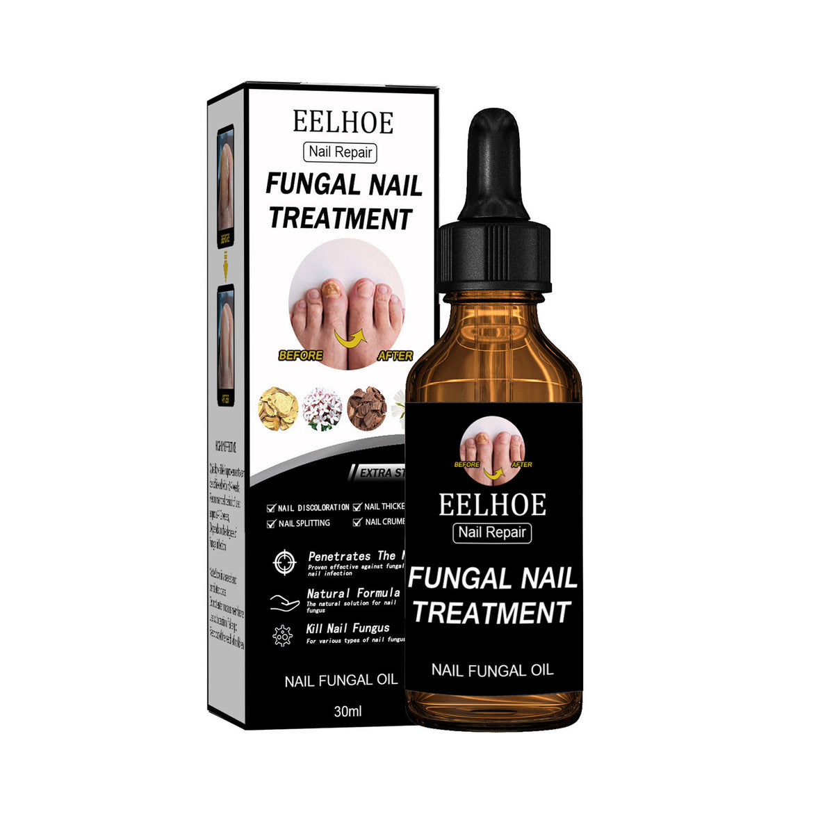 Nail Repair Solution Thickening Brightening Nails Removing Gray Nails Dead Skin Repair Nourishing Nail Care Solution - V.I.P Digital Presence
