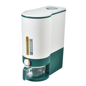 Automatic rice insect proof moisture-proof sealed household food grade large capacity press type metering rice storage bucket - V.I.P Digital Presence