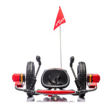 12V Kids Ride On Electric Toy,2WD,16'' exaggerated wheel,Dual handle control for 360 degree flexible steering and rotation - V.I.P Digital Presence