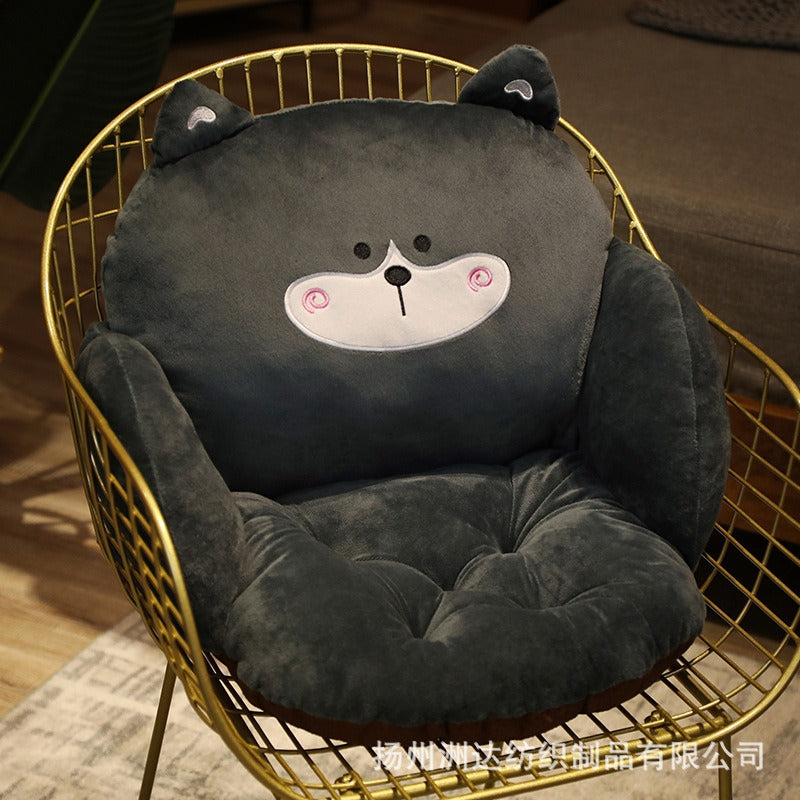Cartoon animal connected seat cushion, integrated chair cushion, office sedentary student seat cushion - V.I.P Digital Presence