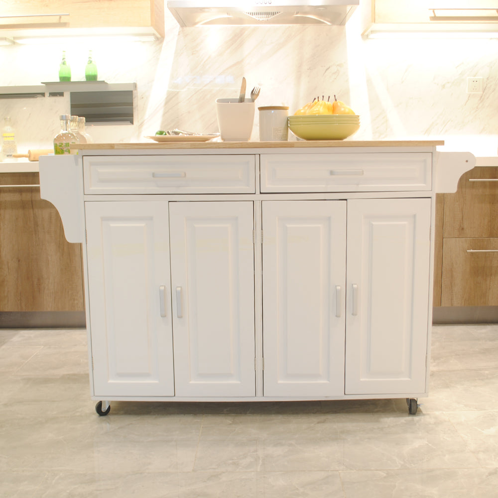 Kitchen Island & Kitchen Cart Mobile Kitchen Island - V.I.P Digital Presence