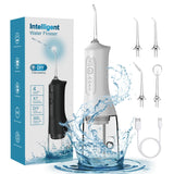 USB charging portable water flosser with four modes, 300ML water tank waterproof oral cleaner - V.I.P Digital Presence