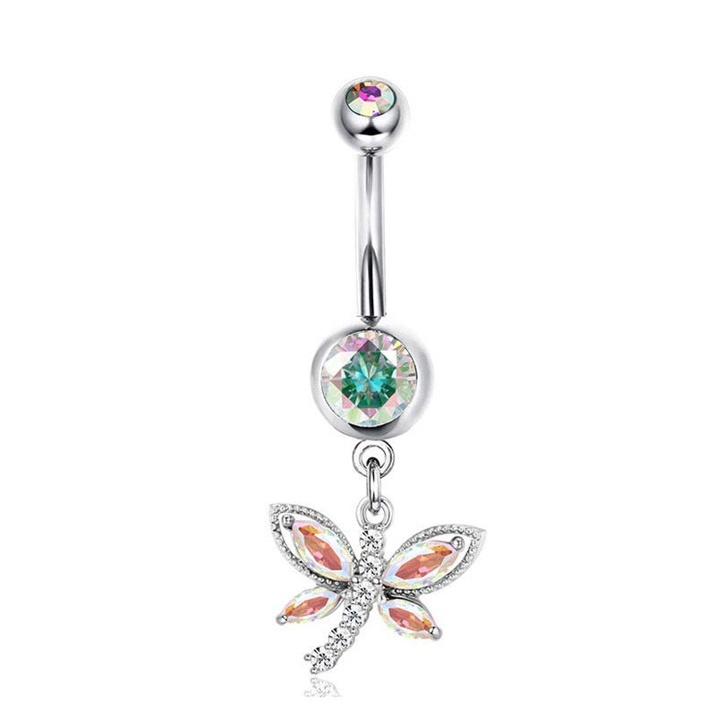 Navel Ring Creative Bat Bee Navel Buckle Navel Ring Body Piercing Jewelry - V.I.P Digital Presence