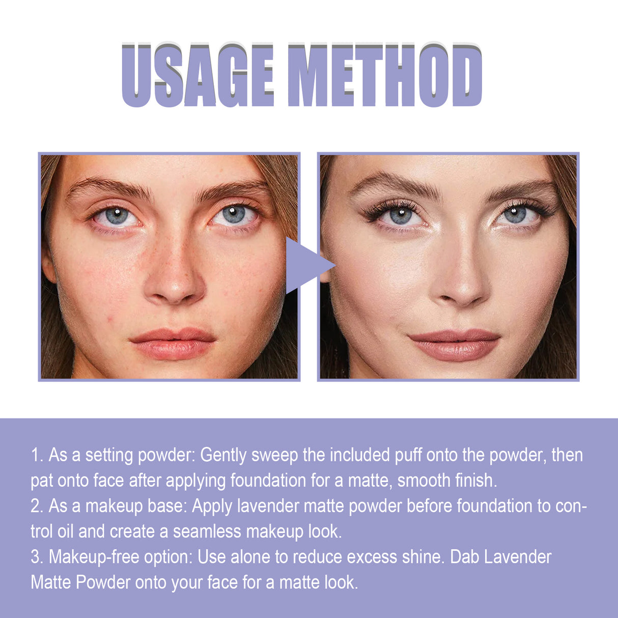 Matte Finishing Powder, Natural Lasting Concealer Oil Control Light Light And Easy To Remove Makeup Finishing Powder - V.I.P Digital Presence