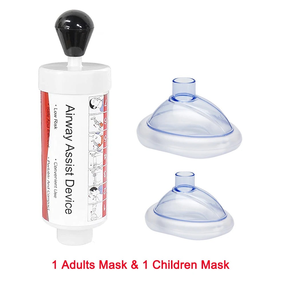 Respiratory trainer suffocation emergency airway assistance equipment - V.I.P Digital Presence
