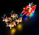 Building block lighting compatible with LEGO 40499 Santa Claus reindeer sled winter LED lights LEGO lights - V.I.P Digital Presence