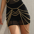 Minimalist party butterfly corset chain women's body chain imitation pearl tassel waist chain shoulder chain jewelry - V.I.P Digital Presence