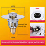 Bestlife Bathtub Sink Plug Bathroom Sink Drain Strainer Pop Up Sink Plug Stopper - V.I.P Digital Presence